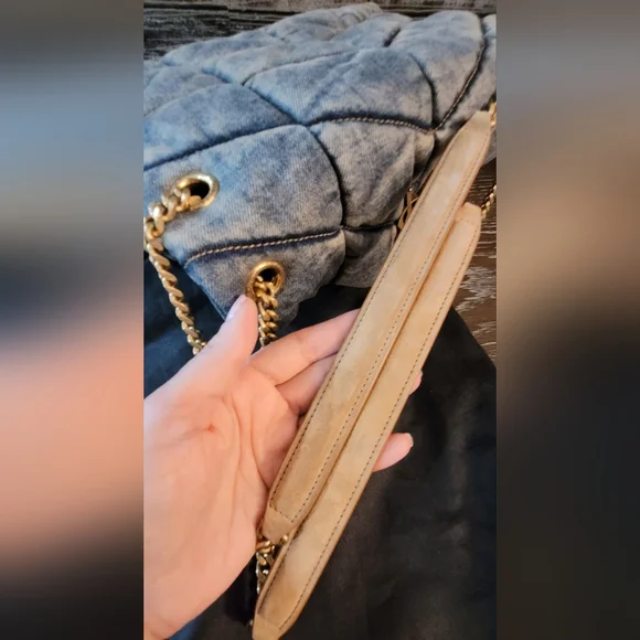 Saint Laurent Denim Puffer **READ DETAILS** - Picture 13 of 16